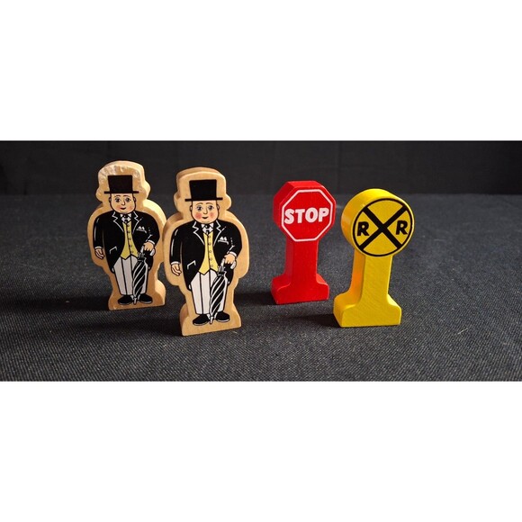 Thomas The Train Wooden Magnetic Trains Lot of 8 Thomas, Mavis, Trevor & More! - Picture 7 of 16